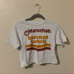 Cropped instant ramen top 😋🍜